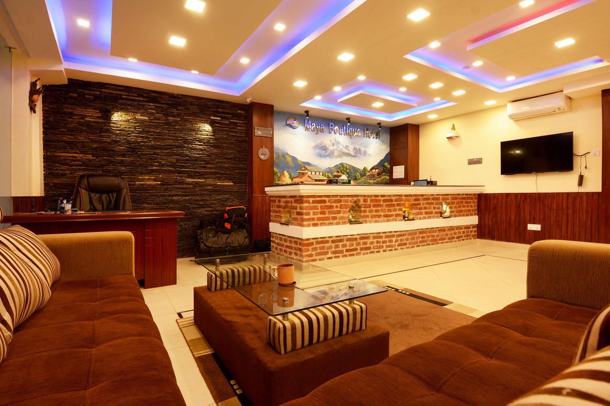 Maya Boutique Hotel Катманду Экстерьер фото