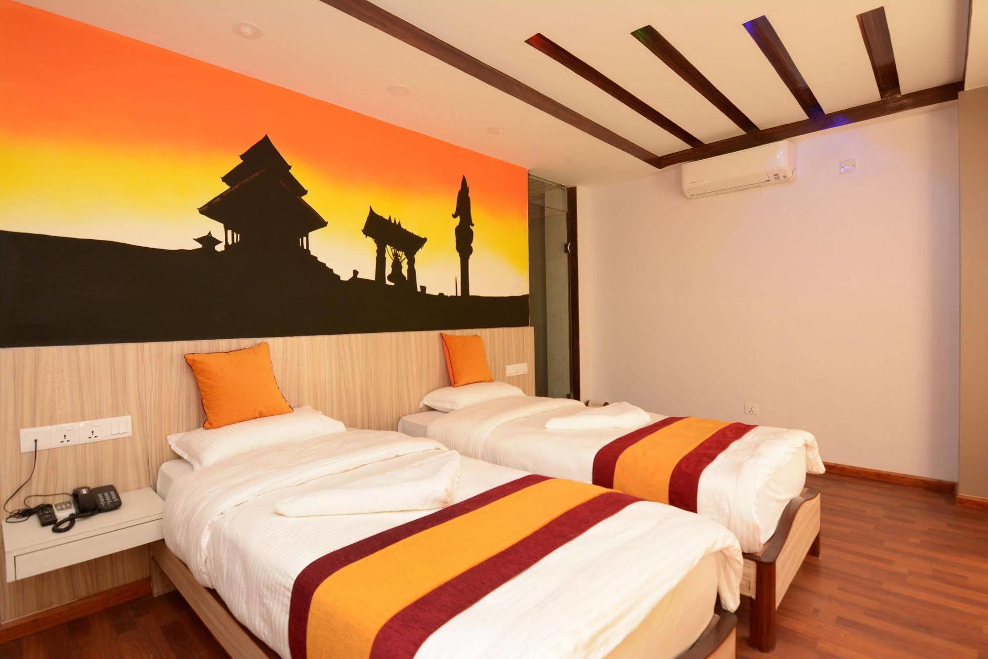 Maya Boutique Hotel Катманду Экстерьер фото